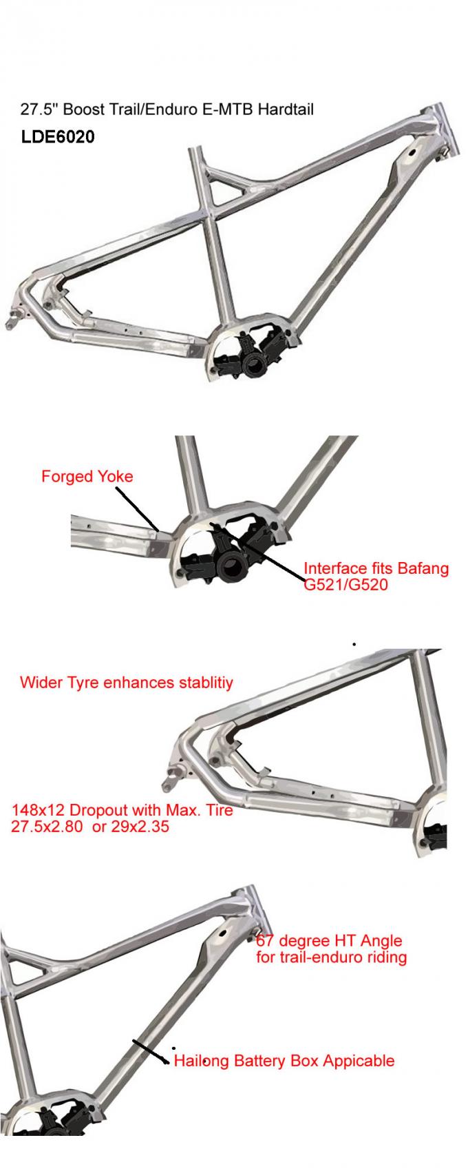 Bafang электрический велосипед рама 27.5er плюс алюминиевый пользовательский электронный велосипед 0