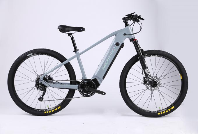 Облегченный велосипед алюминиевого сплава электрический со съемным серым цветом батареи и горного велосипеда умного контроля электрическим приведенным в действие 0