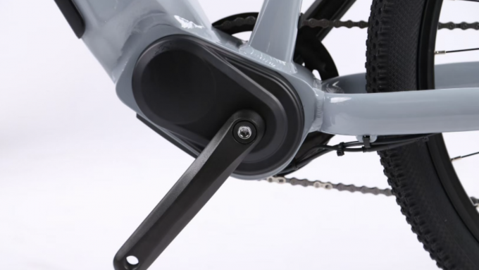 Облегченный велосипед алюминиевого сплава электрический со съемным серым цветом батареи и горного велосипеда умного контроля электрическим приведенным в действие 1